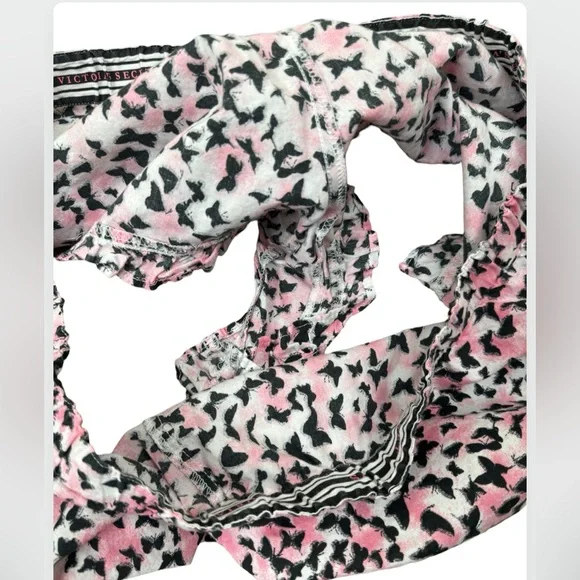 Victoria’s Secret Pink Butterflies Lounge Pajama Sleep Shorts Women’s XL - Picture 6 of 6